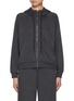 Main View - Click To Enlarge - PESERICO - Hooded Zip Up Windbreaker Jacket