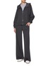 Figure View - Click To Enlarge - PESERICO - Hooded Zip Up Windbreaker Jacket