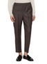 Main View - Click To Enlarge - PESERICO - Elasticated Waist Wool Blend Pants