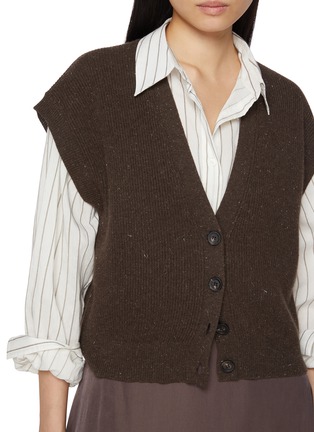  - PESERICO - V-Neck Knit Cardigan