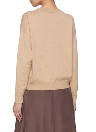 Back View - Click To Enlarge - PESERICO - Diamond Knit Sweater