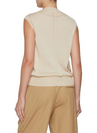 Back View - Click To Enlarge - THE ROW - Balham Cashmere Knit Top