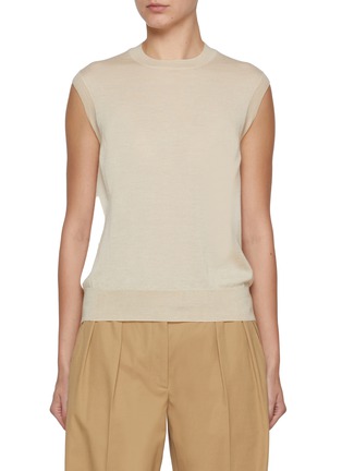Main View - Click To Enlarge - THE ROW - Balham Cashmere Knit Top