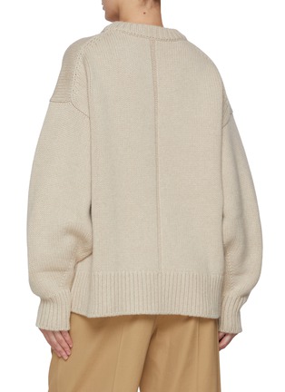Back View - Click To Enlarge - THE ROW - Ophelia Wool Cashmere Knit Sweater