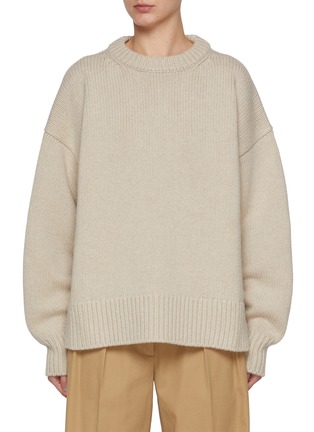 Main View - Click To Enlarge - THE ROW - Ophelia Wool Cashmere Knit Sweater