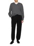 Figure View - Click To Enlarge - THE ROW - Liyana Elasticated Cashmere Pants
