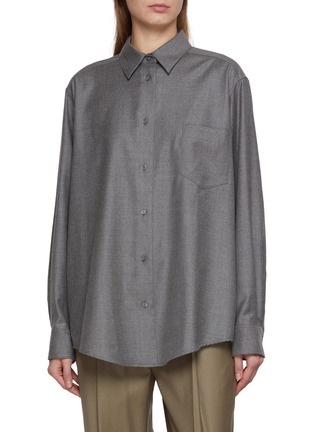 Main View - Click To Enlarge - THE ROW - Pino Wool Shirt