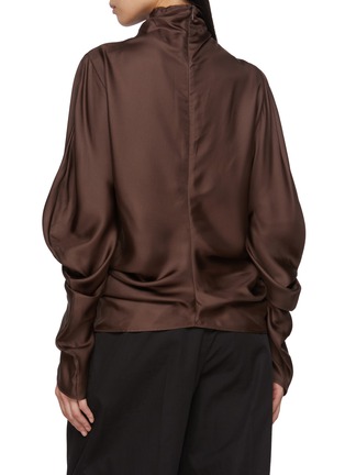 Back View - Click To Enlarge - THE ROW - Miles Silk Top