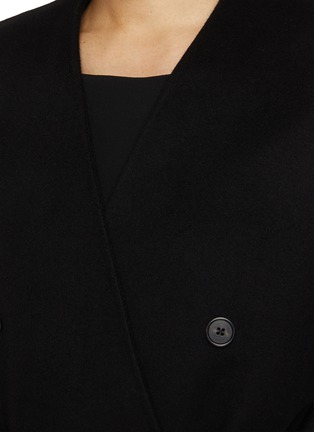 Detail View - Click To Enlarge - THE ROW - Calitra Scarf Neck Cashmere Jacket
