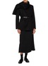Figure View - Click To Enlarge - THE ROW - Calitra Scarf Neck Cashmere Jacket