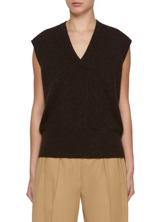 Main View - Click To Enlarge - THE ROW - Levi V-Neck Cashmere Top