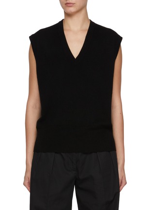 Main View - Click To Enlarge - THE ROW - Levi V-Neck Cashmere Top