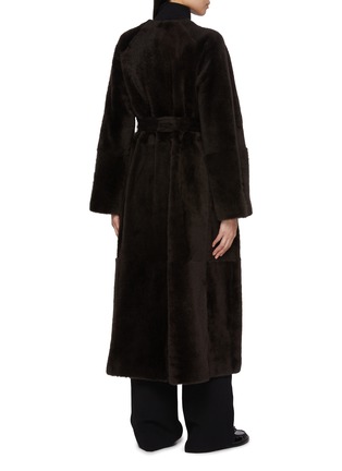 Back View - Click To Enlarge - THE ROW - Madelina Shearling Coat