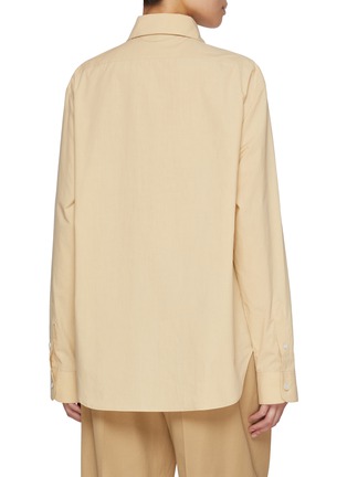 Back View - Click To Enlarge - THE ROW - Margan Cotton Shirt