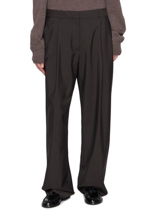 Main View - Click To Enlarge - THE ROW - Mikkela Wool Tailored Pants
