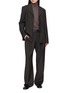 Figure View - Click To Enlarge - THE ROW - Mikkela Wool Tailored Pants