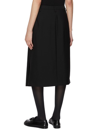 Back View - Click To Enlarge - THE ROW - Azarion Floor Length Wool Skirt
