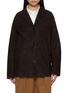 Main View - Click To Enlarge - THE ROW - Fabian Single Breasted Suede Blazer