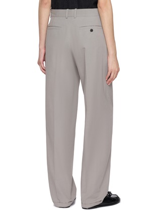Back View - Click To Enlarge - THE ROW - Neriah Cotton Silk Pants