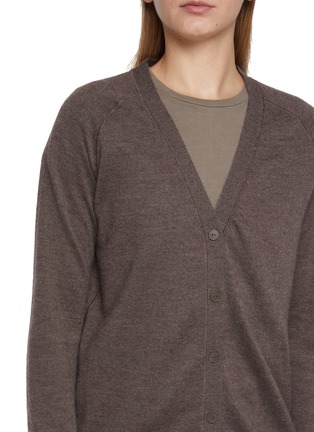  - THE ROW - Liberty Raglan Sleeve Cashmere Cardigan
