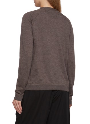 Back View - Click To Enlarge - THE ROW - Liberty Raglan Sleeve Cashmere Cardigan