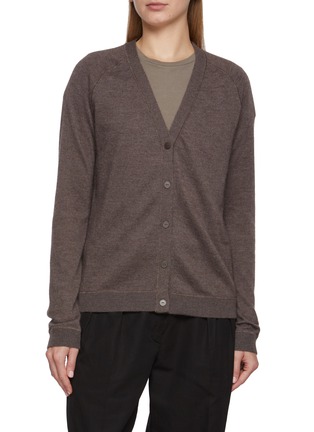 Main View - Click To Enlarge - THE ROW - Liberty Raglan Sleeve Cashmere Cardigan