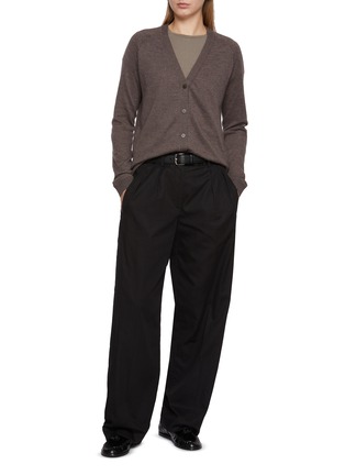 Figure View - Click To Enlarge - THE ROW - Liberty Raglan Sleeve Cashmere Cardigan