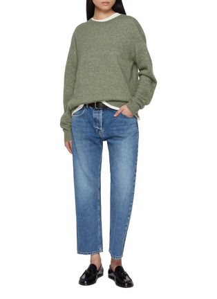 Figure View - Click To Enlarge - THE ROW - Lorynna Cashmere Silk Knit Sweatshirt