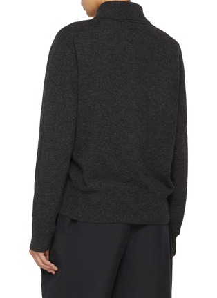 Back View - Click To Enlarge - THE ROW - Lillia Collar Cashmere Cardigan