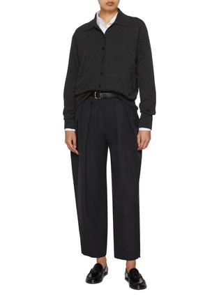 Figure View - Click To Enlarge - THE ROW - Lillia Collar Cashmere Cardigan