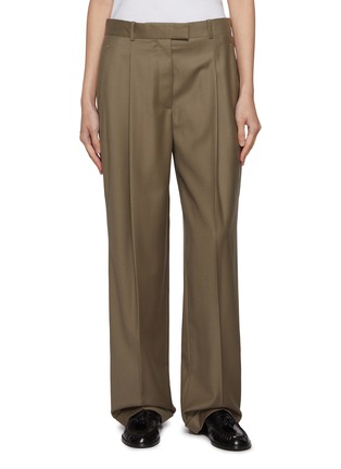 Main View - Click To Enlarge - THE ROW - Sorina Pleated Wool Pants
