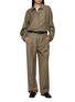 Figure View - Click To Enlarge - THE ROW - Sorina Pleated Wool Pants