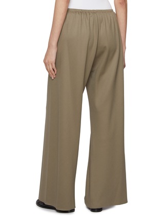 Back View - Click To Enlarge - THE ROW - Gala Elasticated Wool Pants