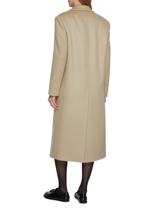 Back View - Click To Enlarge - THE ROW - Hariet Double Breasted Cashmere Coat