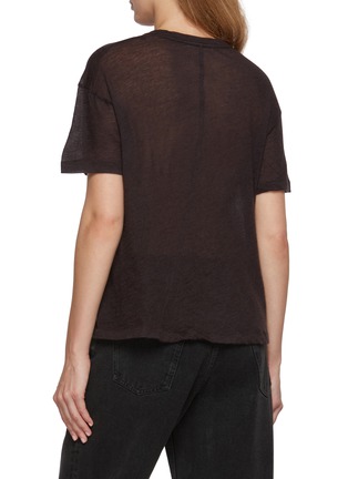 Back View - Click To Enlarge - THE ROW - Lila Cashmere T-Shirt