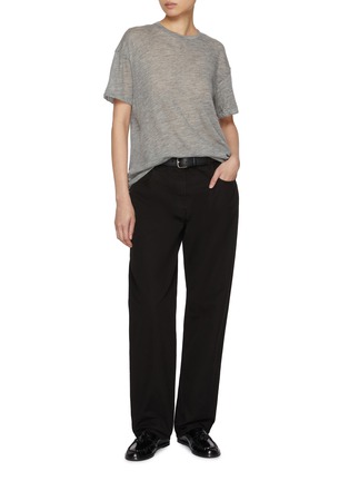 Figure View - Click To Enlarge - THE ROW - Lila Cashmere Top