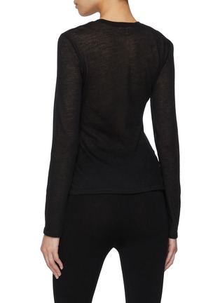 Back View - Click To Enlarge - THE ROW - Inverness Cashmere Top