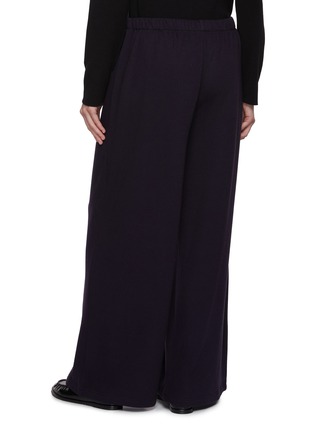 Back View - Click To Enlarge - THE ROW - Ukira Elasticated Cotton Cashmere Sweatpants