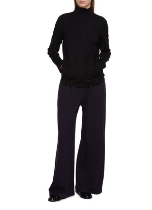 Figure View - Click To Enlarge - THE ROW - Ukira Elasticated Cotton Cashmere Sweatpants