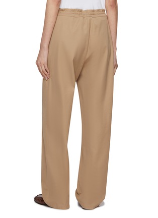 Back View - Click To Enlarge - THE ROW - Mende Drawstring Cotton Cashmere Pants
