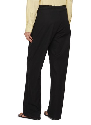 Back View - Click To Enlarge - THE ROW - Mende Drawstring Cotton Cashmere Pants