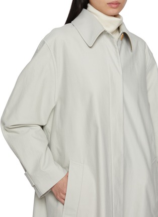  - THE ROW - Pluma Cotton Cashmere Coat