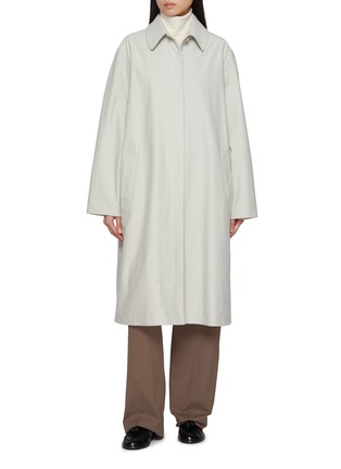 Main View - Click To Enlarge - THE ROW - Pluma Cotton Cashmere Coat