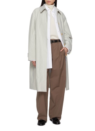 Figure View - Click To Enlarge - THE ROW - Pluma Cotton Cashmere Coat