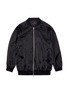 Figure View - Click To Enlarge - JAY AHR - Dragon embellished unisex silk satin bomber jacket