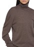  - THE ROW - Lizzy Cashmere Turtleneck Knit Top