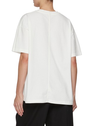 Back View - Click To Enlarge - THE ROW - Lavinia Cotton T-Shirt