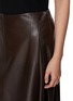  - THE ROW - Hedora Leather Midi Skirt