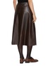 Back View - Click To Enlarge - THE ROW - Hedora Leather Midi Skirt