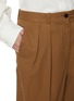  - THE ROW - Igor Double Pleated Cotton Cashmere Pants